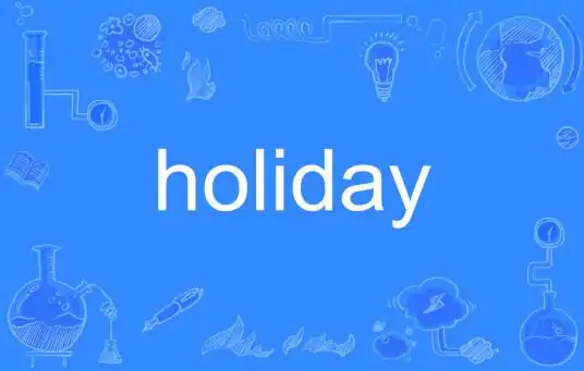 holiday怎么用?holiday的复数 -第1张图片-矿虫网