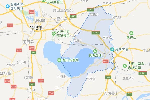 安徽省巢湖市有哪些区(安徽省巢湖市有什么区)-第2张图片-矿虫网