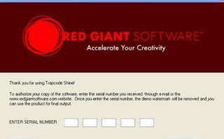 为什么trapcode shine有注册码但是装不上? 